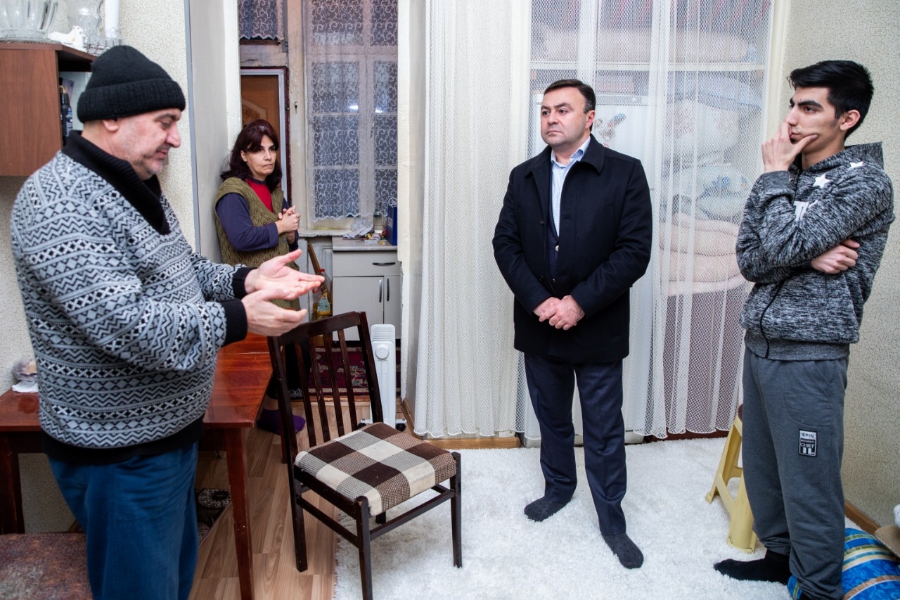 Эльнур Аллахвердиев встретился с ветеранами Карабахской войны - ФОТО