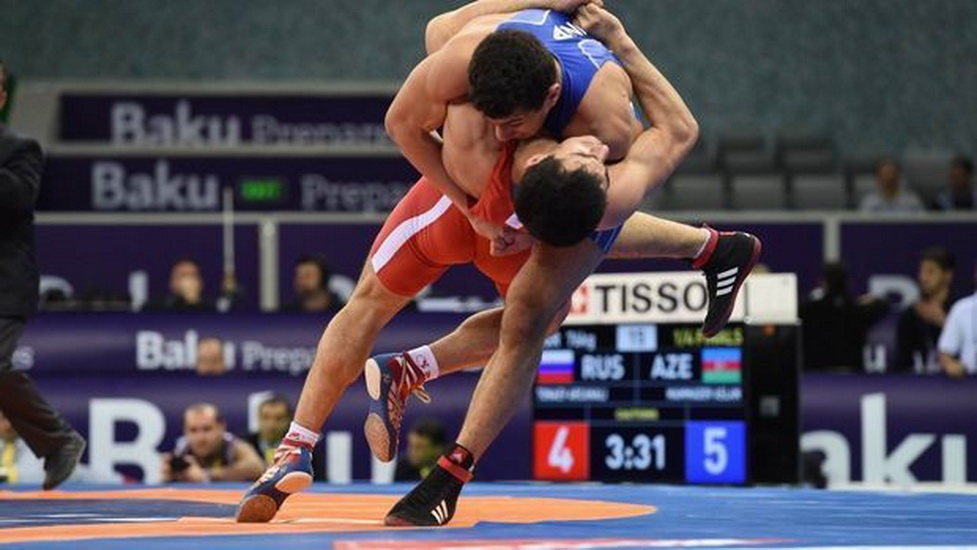 Азербайджанский борец победил армянина и вышел в финал чемпионата Европы
