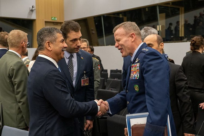 Закир Гасанов на заседании НАТО - ФОТО