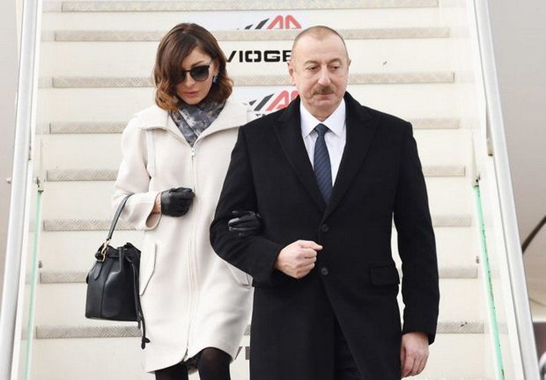 Ильхам Алиев прибыл с государственным визитом в Италию - ФОТО