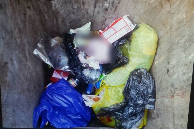 В Сумгайыте тело младенца нашли в мусорном баке