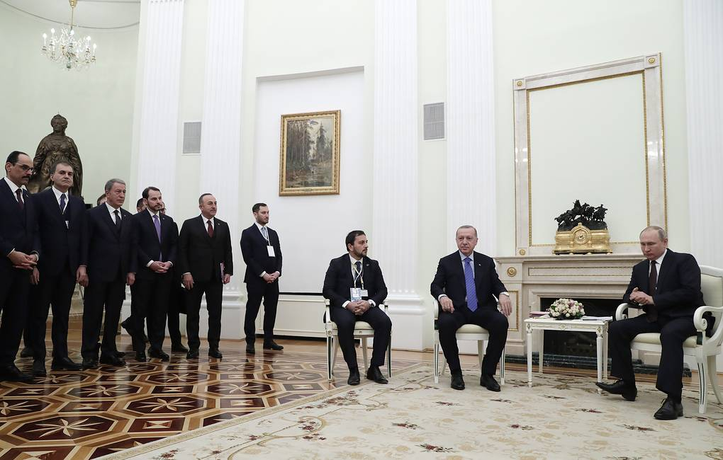 Путин и Эрдоган могут сделать заявления для прессы по итогам переговоров в Кремле