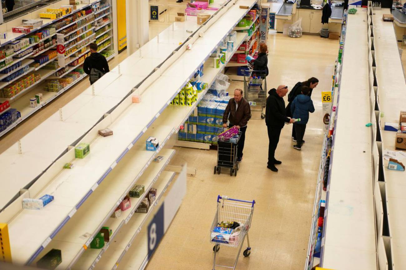 Как выглядят магазины Европы на фоне пандемии коронавируса - 