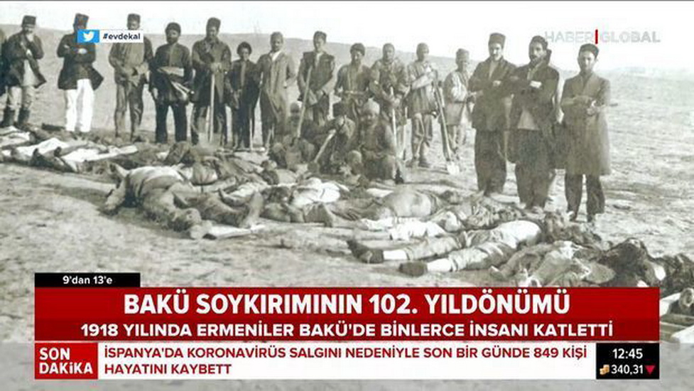 Турецкий телеканал подготовил сюжет о 31 марта - Дне геноцида азербайджанцев - ВИДЕО