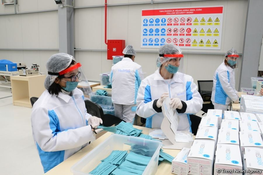 В Баку вдвое увеличат производство медицинских масок
