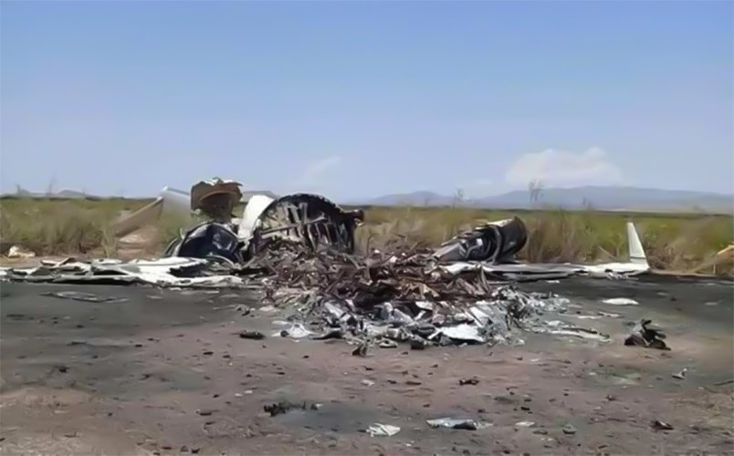 В России разбился самолет, есть погибшие