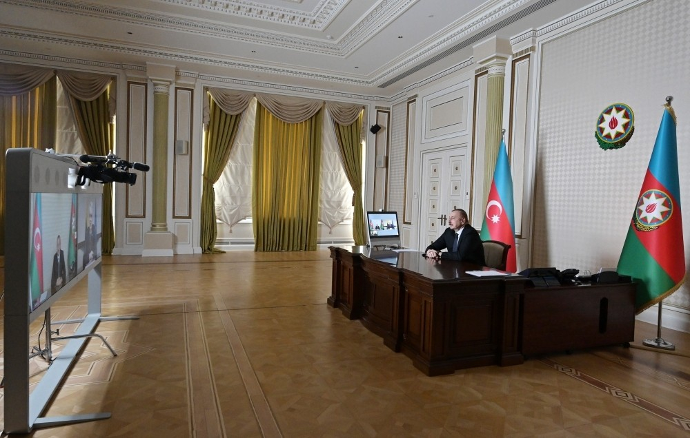 Состоялся разговор президентов Азербайджана и Литвы в формате видеосвязи