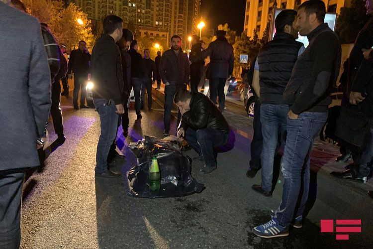 В Баку на пешеходной полосе насмерть сбита женщина - ВИДЕО
