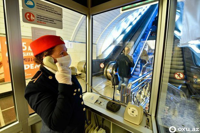 Бакинское метро возобновило работу спустя 38 дней - ФОТОРЕПОРТАЖ