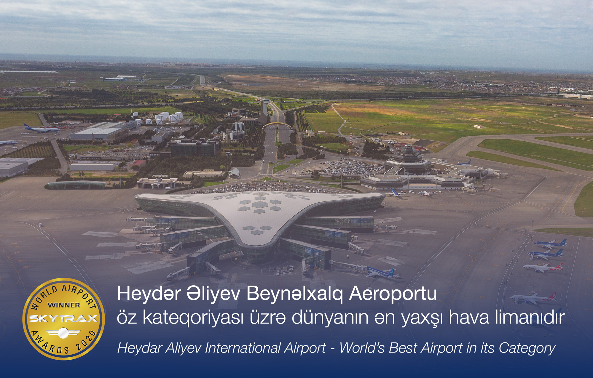 Международный аэропорт Гейдар Алиев - лучший в мире в своей категории - ФОТО