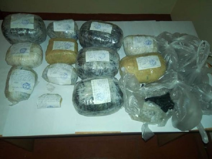 Предотвращен ввоз в Азербайджан из Ирана более 55 кг наркотиков - ФОТО