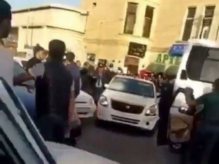 В Баку арестован автохулиган - ВИДЕО