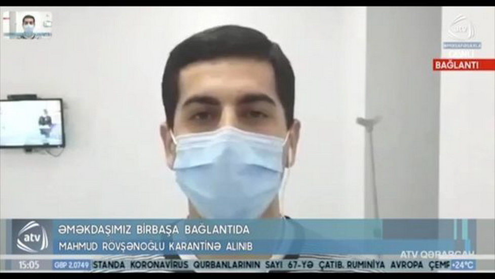 Заболевший коронавирусом сотрудник ATV рассказал о своем состоянии - ВИДЕО