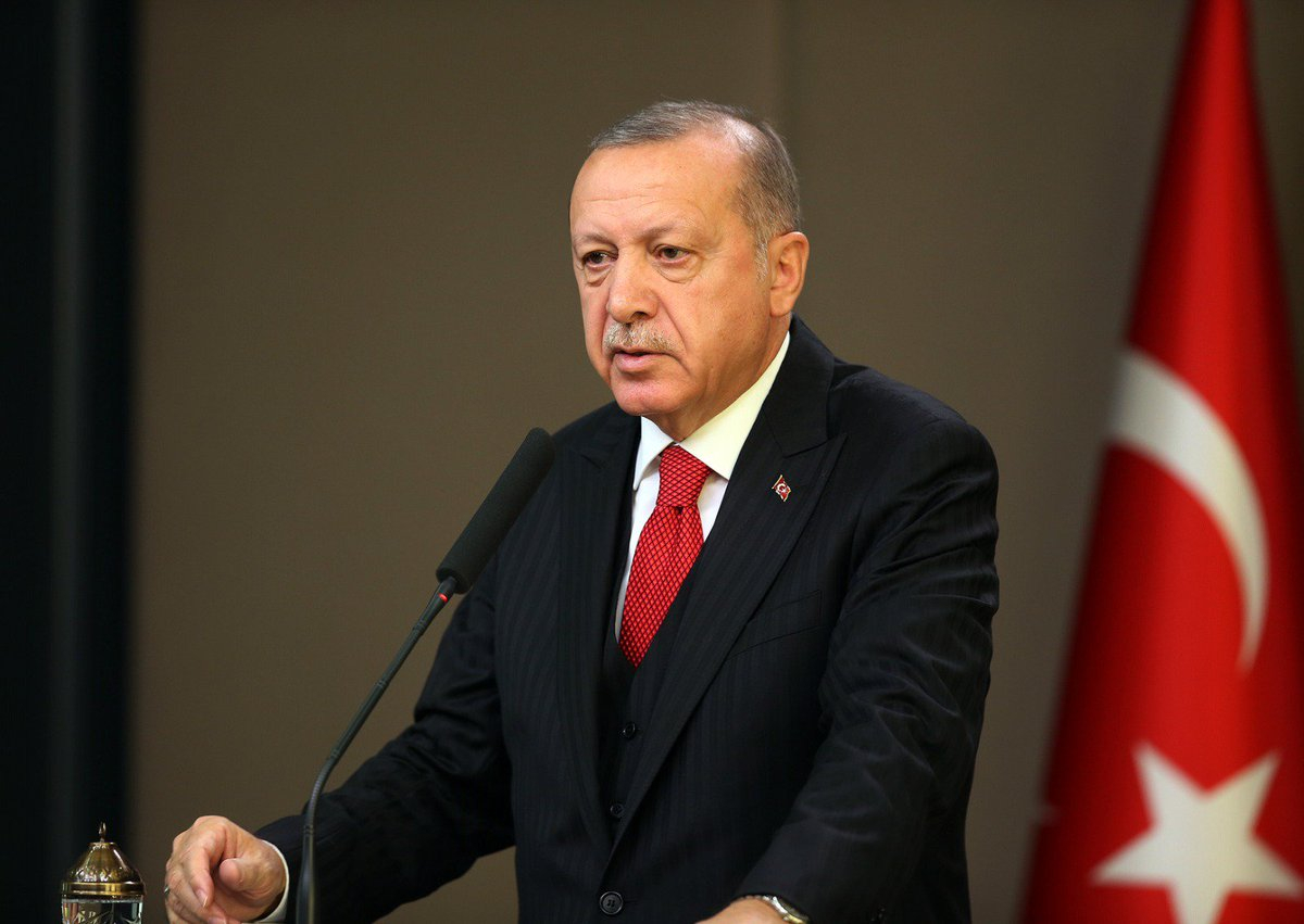 Эрдоган опубликовал поздравление на азербайджанском языке - ФОТО