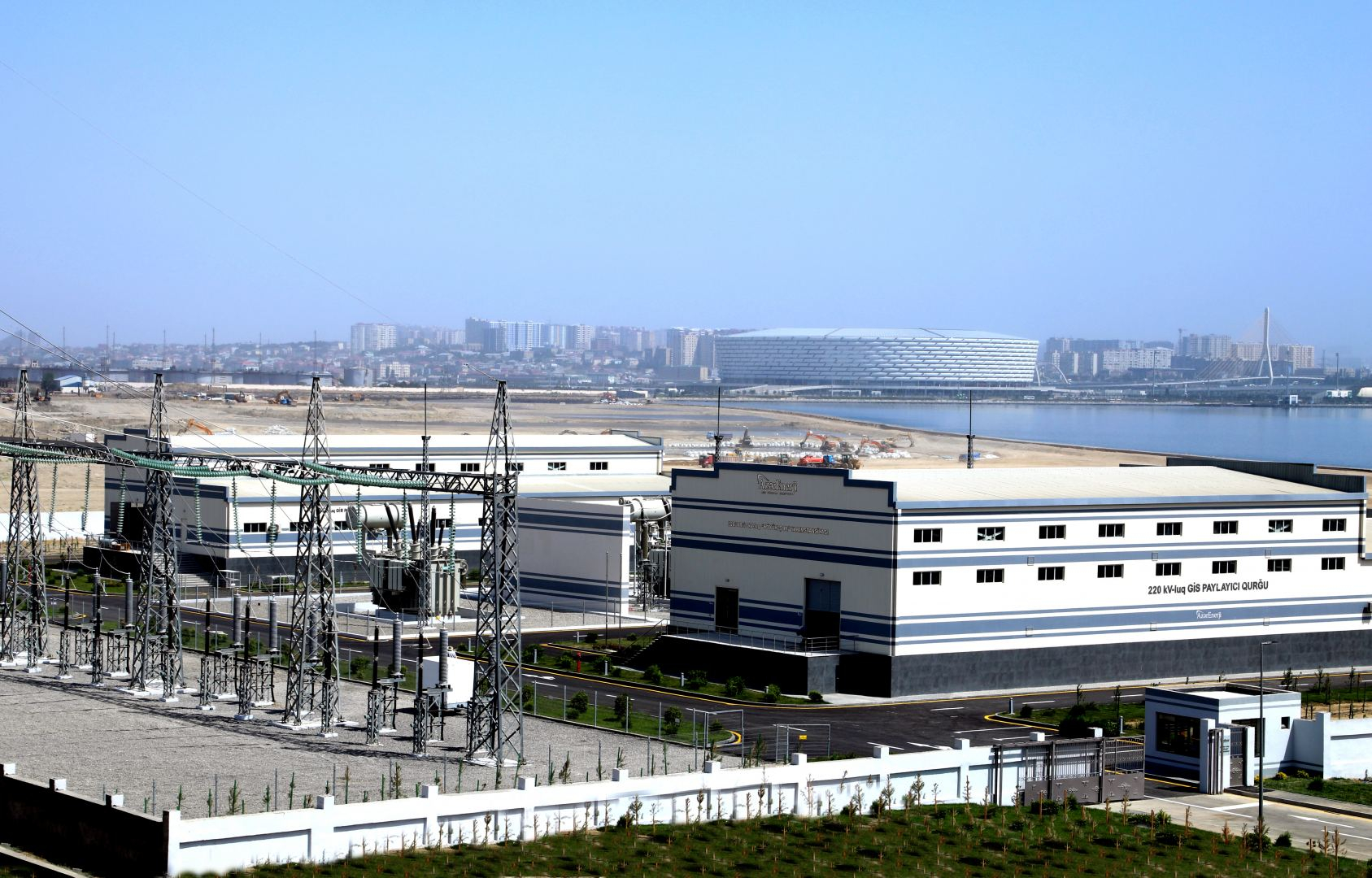 В Баку построена новая электроподстанция