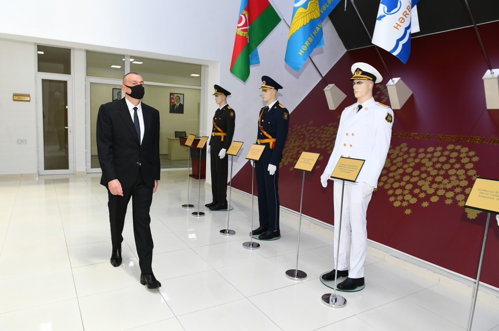 Ильхам Алиев на открытии Музея государственных символов в Мингячевире - ФОТО/ВИДЕО