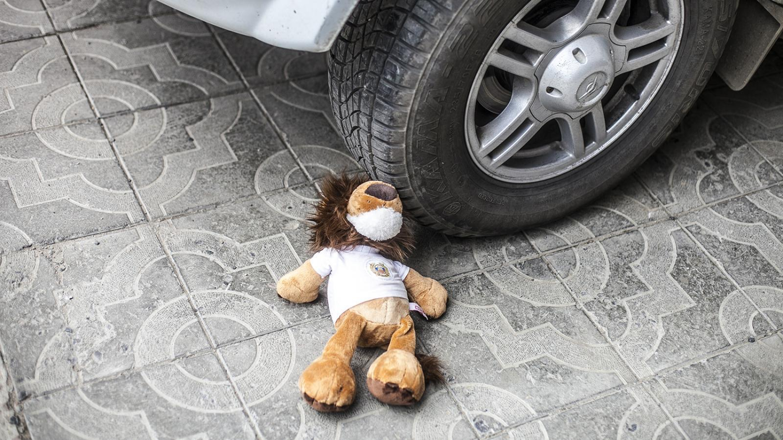 В Азербайджане отец случайно сбил на машине своего 4-летнего сына
