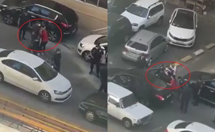 ГУПБ о видеокадрах, где сотрудники полиции насильно сажают женщину в автомобиль - ВИДЕО