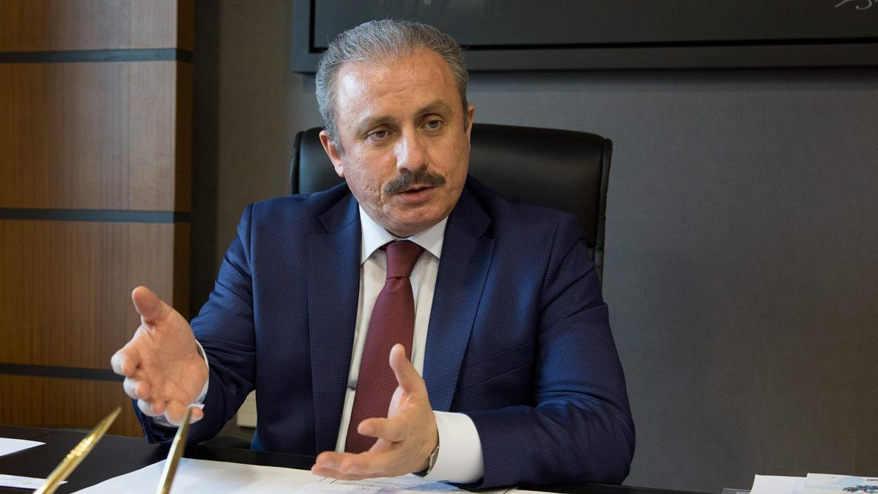 Мустафа Шентоп переизбран председателем парламента Турции