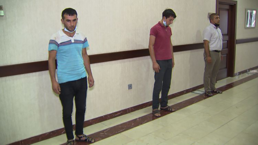Пытавшиеся попасть из Баку в район граждане получили по 10 суток - ВИДЕО