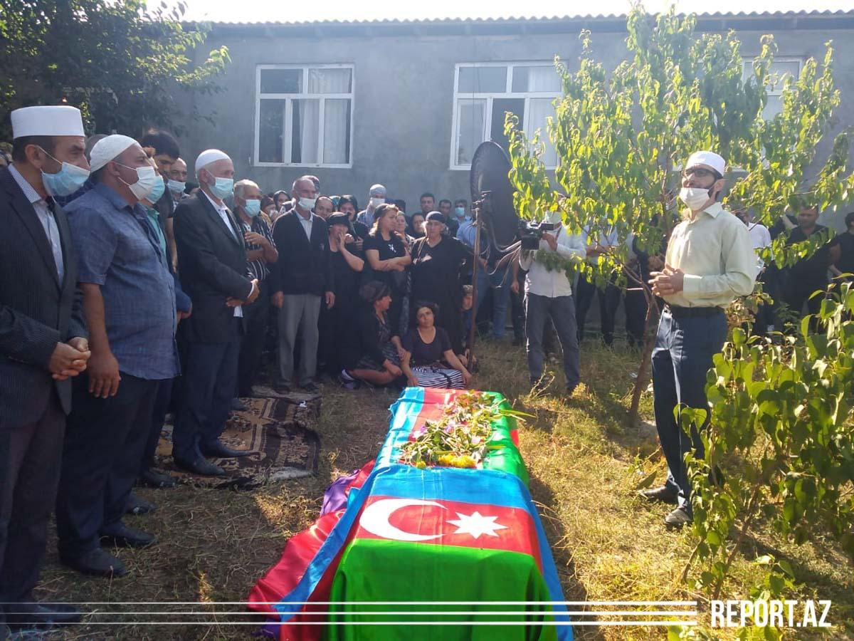 Шехид Хайям Дашдемиров похоронен в родном селе в Исмаиллы
