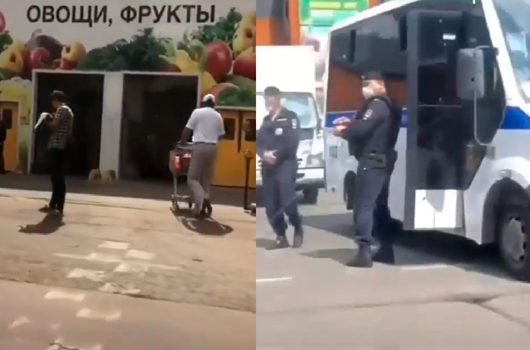 Бойкот армян в России: полиция взяла перепугавшихся торговцев под охрану