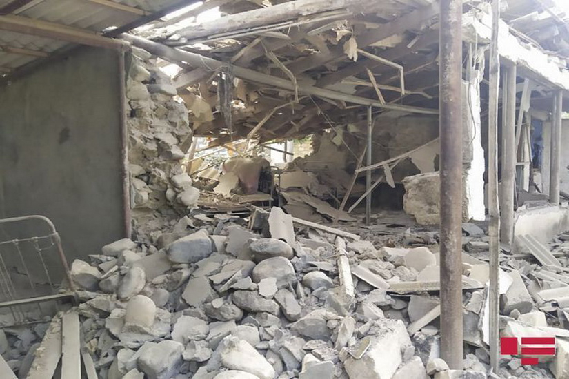 Началась оценка ущерба, нанесенного селам и мирному населению в Товузском районе