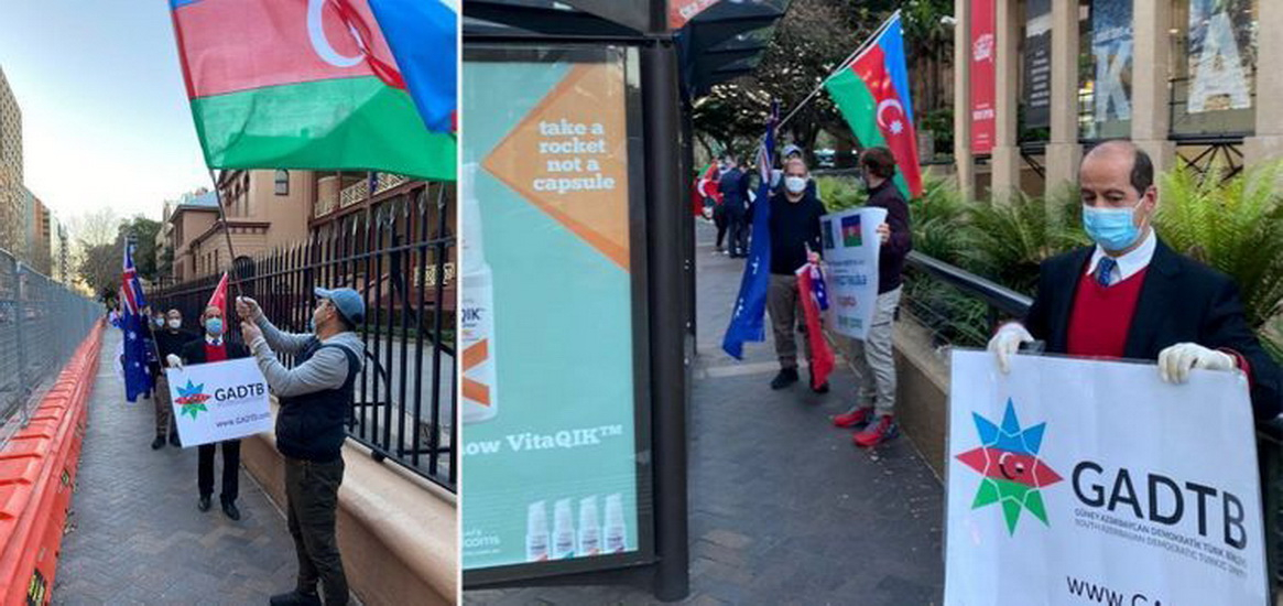 В Австралии прошла акция протеста против провокаций армян