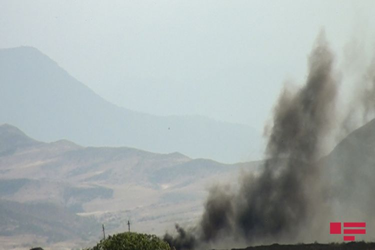 ВС Армении вновь учинили пожар на оккупированных территориях Азербайджана