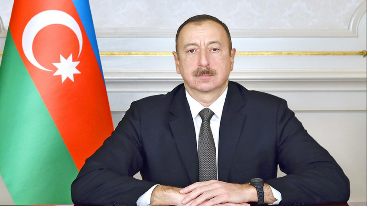 Президент Ильхам Алиев посетил в Балакене памятник общенациональному лидеру Гейдару Алиеву
