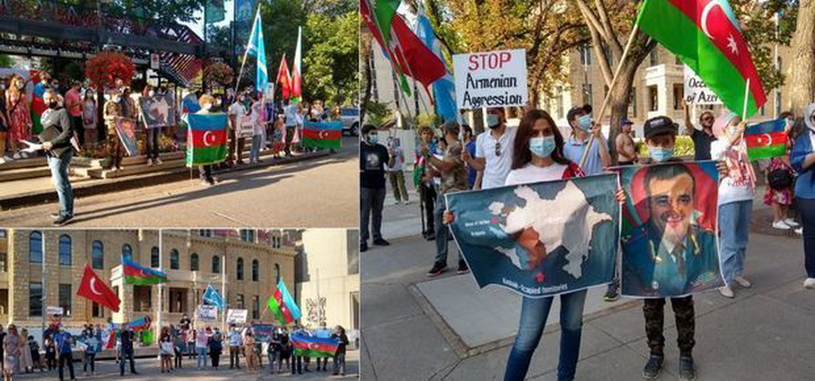 В Канаде подняли государственный флаг Азербайджана