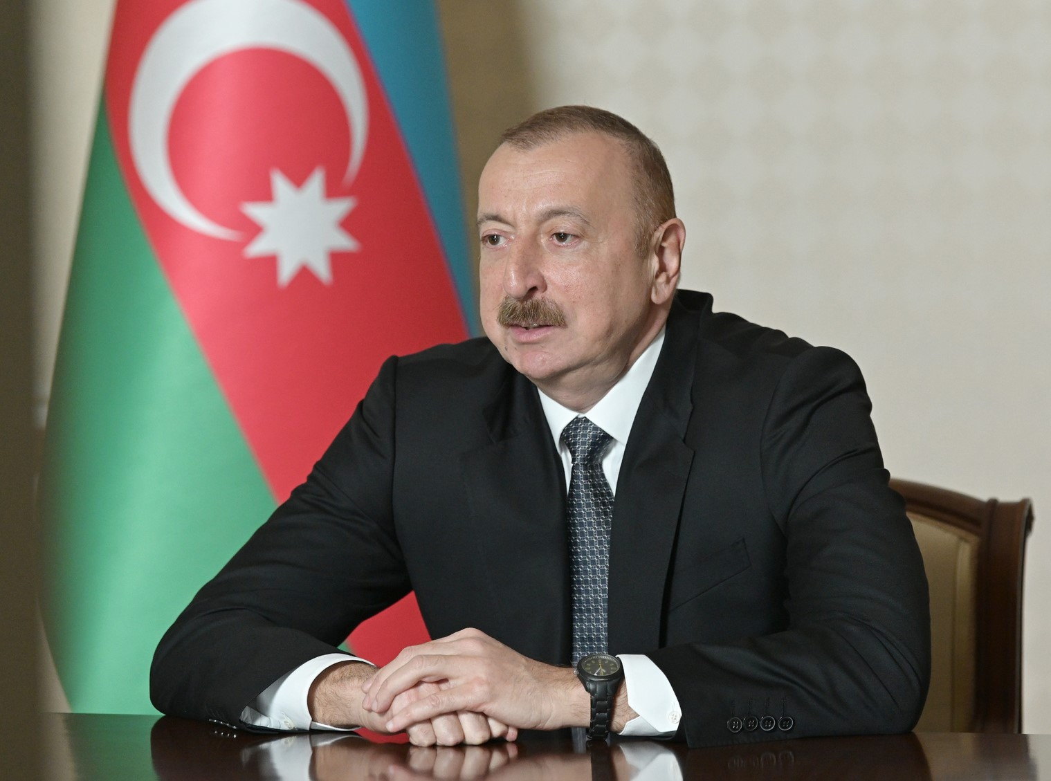 Ильхам Алиев провел совещание в видеоформате в связи с мерами по борьбе с коронавирусом - ФОТО