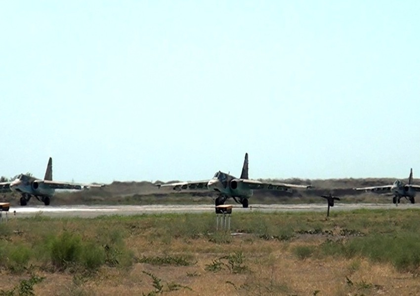 Истребители ВВС Азербайджана и Турции выполнили учебно-тренировочные полеты - ВИДЕО