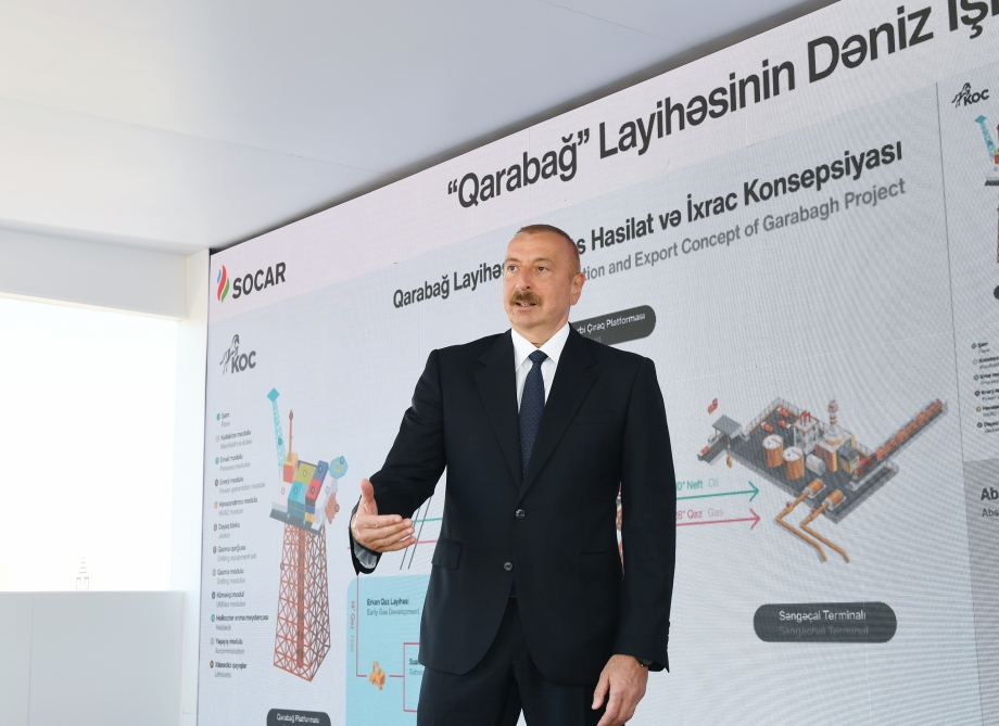Президент: В Азербайджане успешно реализуются все нефтегазовые проекты
