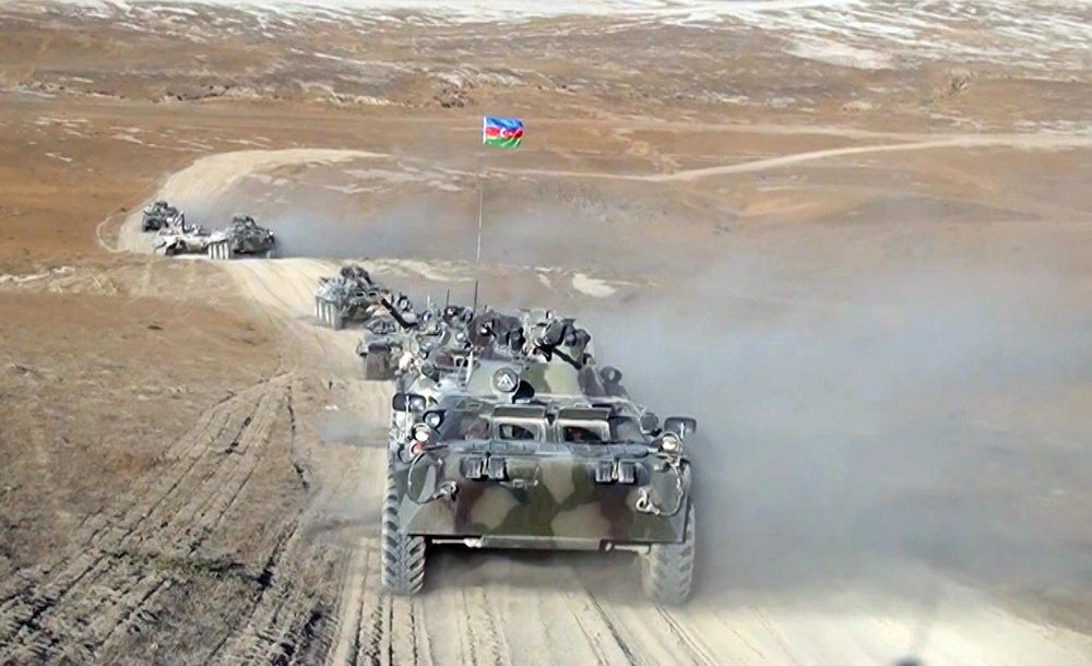 Азербайджано-турецкие тактические учения продолжаются с участием Сухопутных войск – ВИДЕО