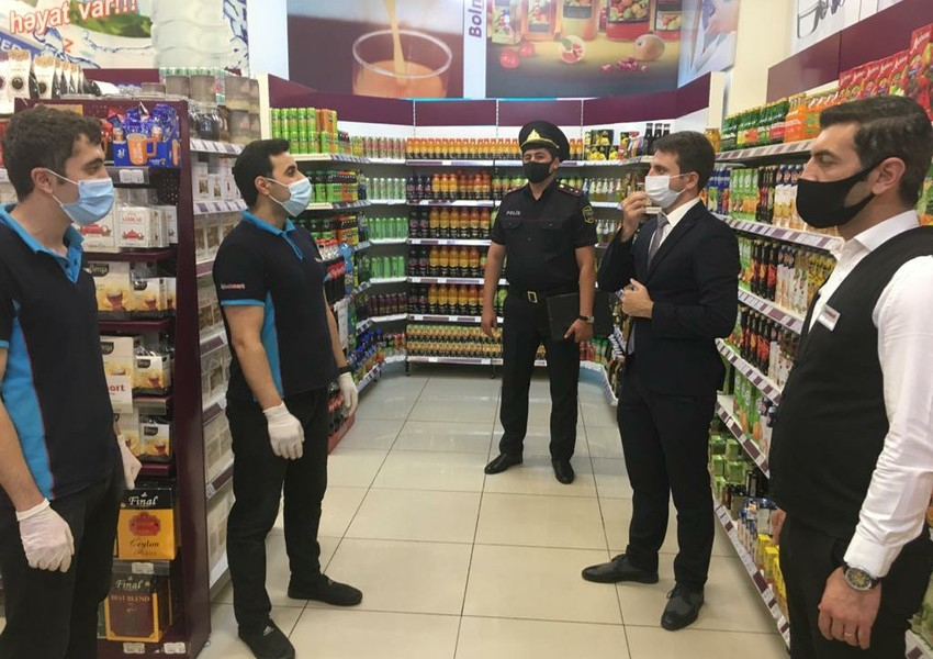 Рейды в известных маркетах Баку: есть оштрафованные - ФОТО