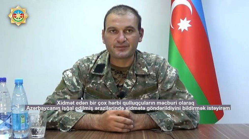 Плененный армянский командир: Я хочу остаться в Азербайджане и служить вашему государству - ВИДЕО
