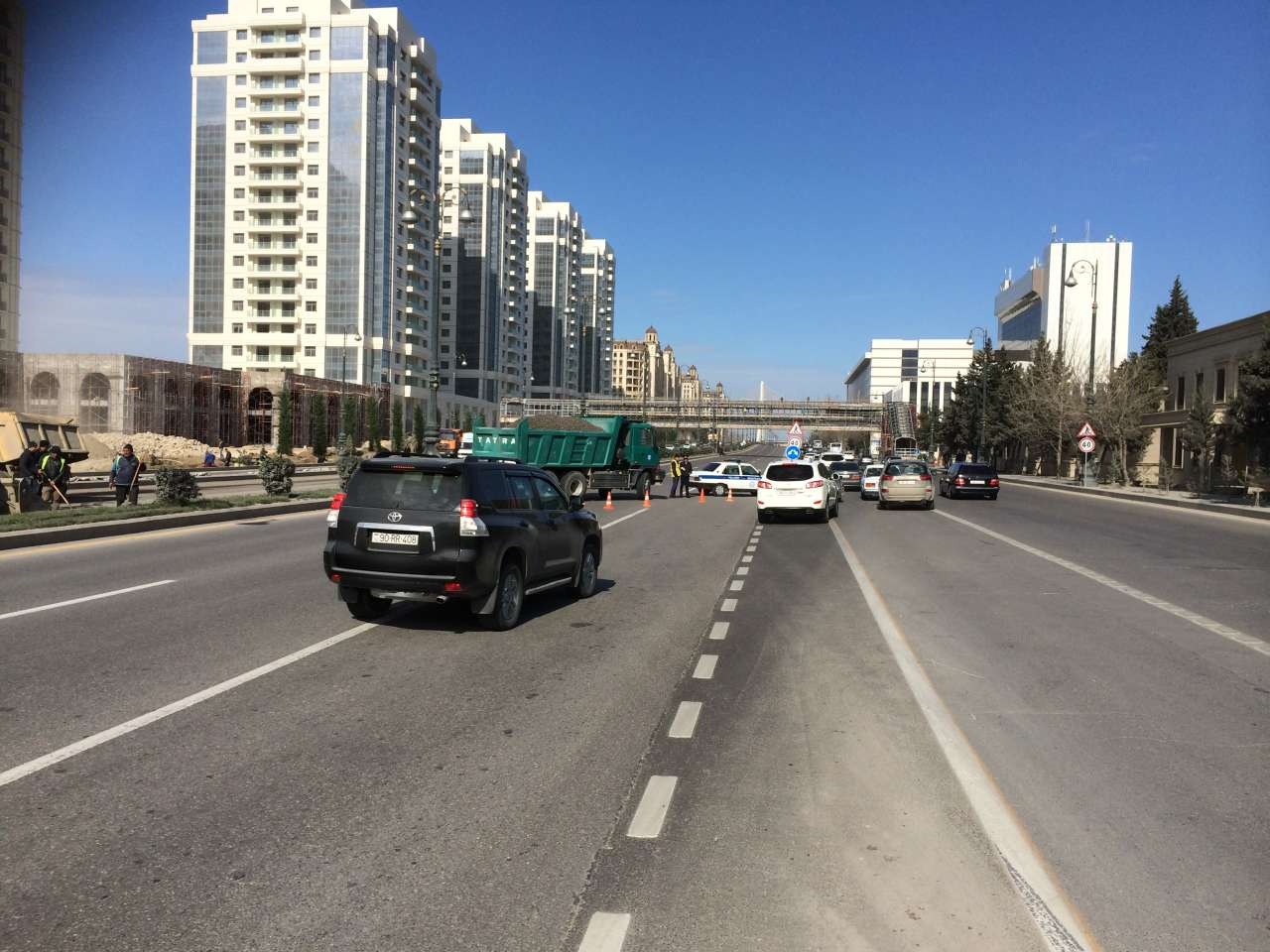 Движение на проспекте Гейдара Алиева будет ограничено