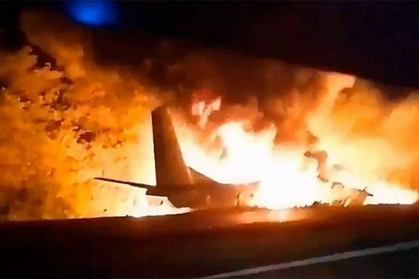 В Украине разбился самолет, десятки погибших - ВИДЕО, ОБНОВЛЕНО