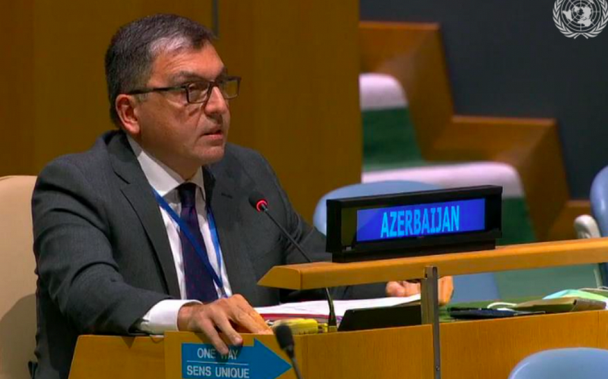 Азербайджанский дипломат ответил на заявления Пашиняна на Генассамблее ООН