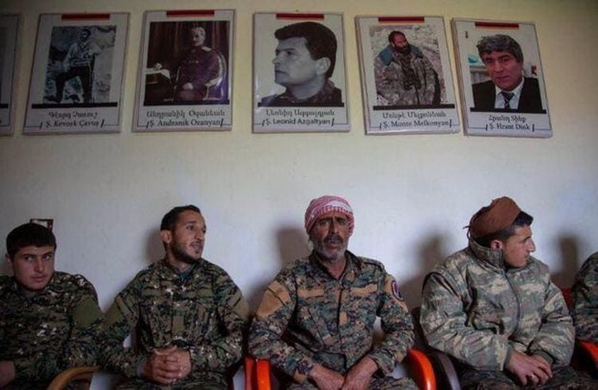 Сирийские террористы в составе армянских оккупационных сил - ФОТО