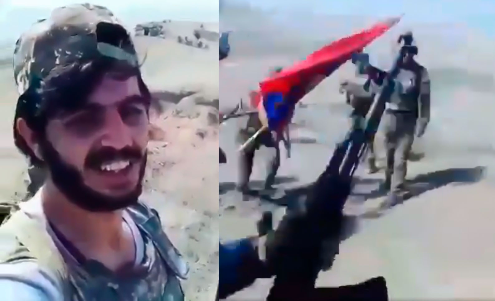 Сирийские боевики воюют на стороне вооруженных сил Армении