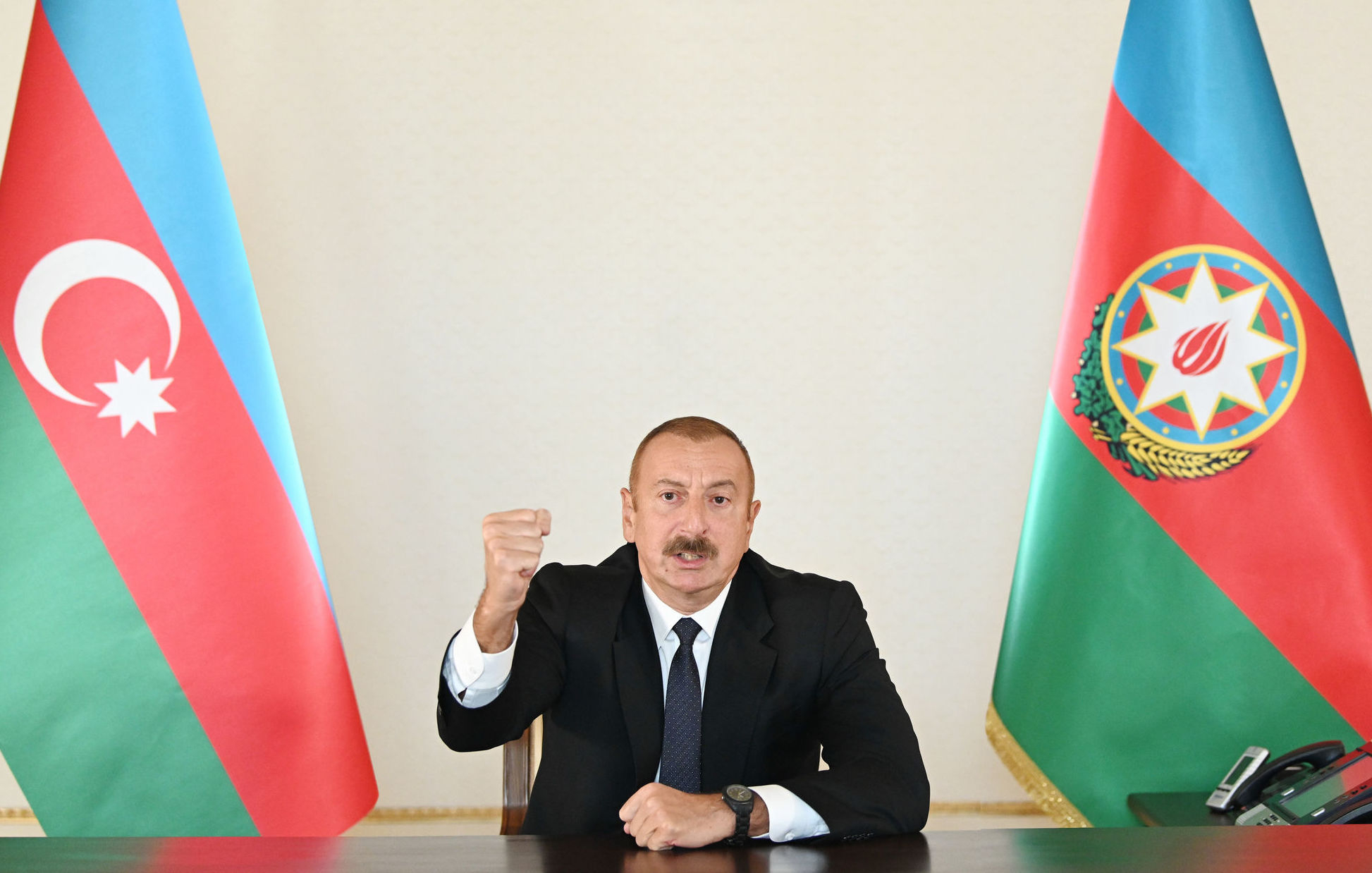 Президент Азербайджана: Город Джебраил и девять сел района освобождены от оккупации