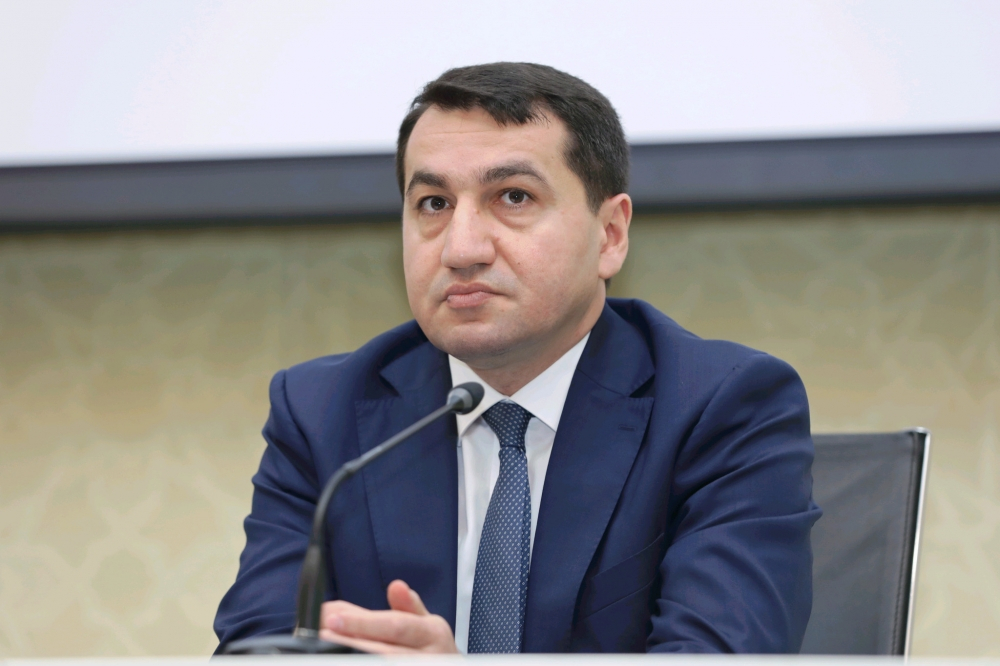Хикмет Гаджиев: Армения обстреляла Геранбой из запрещенного оружия - ФОТО