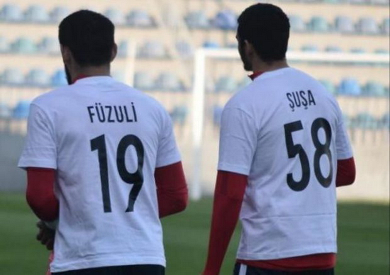 Интересный жест в связи с событиями в Карабахе от футболистов национальной сборной - ФОТО