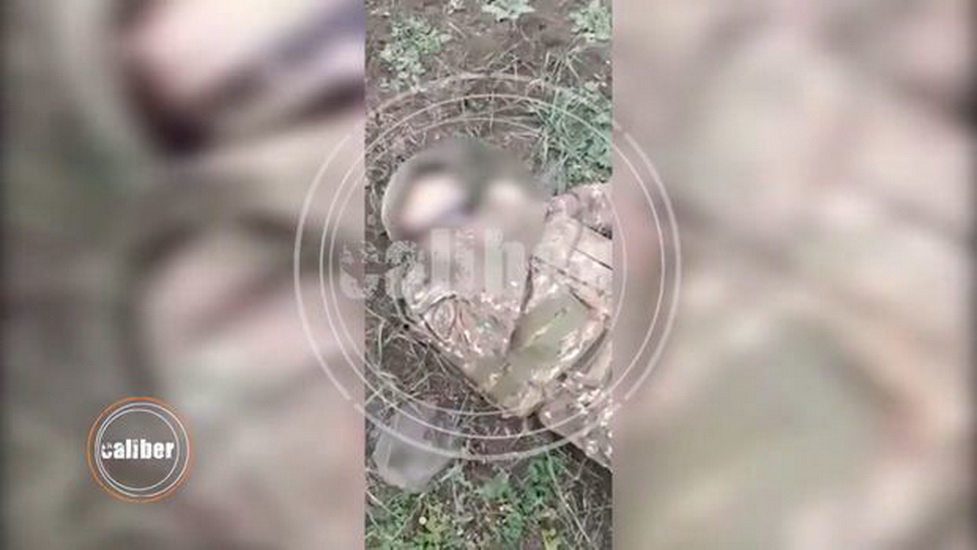 Кадры оккупантов, уничтоженных азербайджанскими солдатами - ВИДЕО