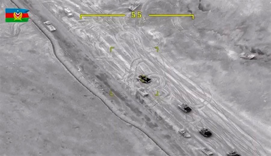 Уничтожено и захвачено большое количество военной техники ВС Армении - ВИДЕО