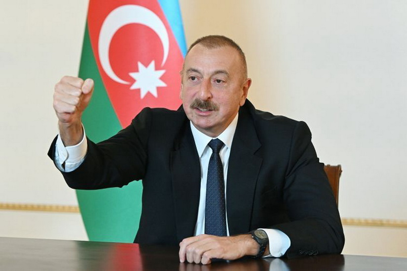Ильхам Алиев: Никакая сила в мире не сможет заставить нас свернуть со своего пути