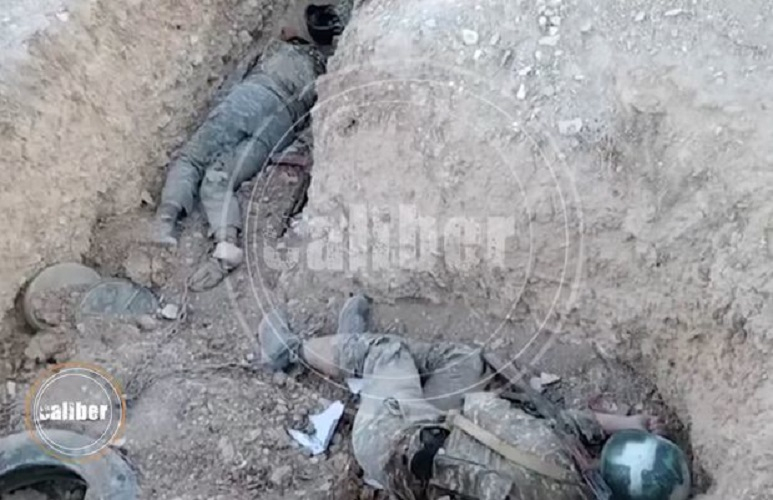 Опубликованы кадры закованных в цепи армянских солдат - ВИДЕО