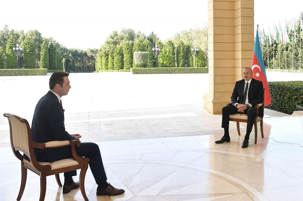 Президент Ильхам Алиев дал интервью турецкому телеканалу “Haber Global” - ВИДЕО